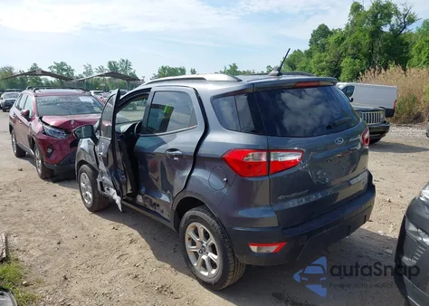 2021 Ford Ecosport Se z USA, uszkodzony, nr VIN MAJ6S3GL7MC427059